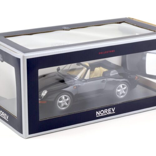 1:18 Norev Porsche 911 993 Carrera Cabriolet 1993 black 187595