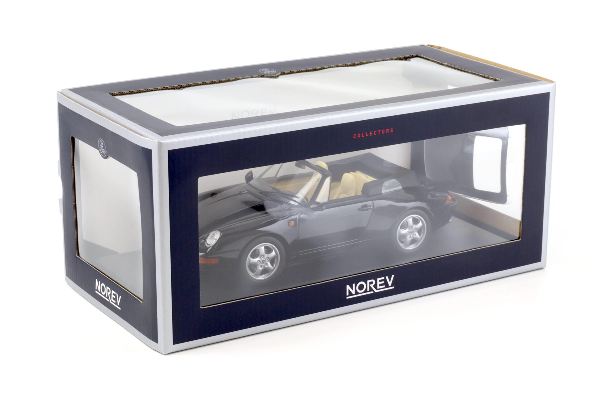 1:18 Norev Porsche 911 993 Carrera Cabriolet 1993 black 187595