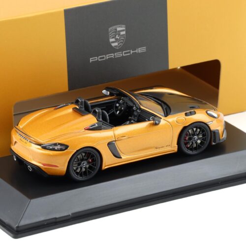 1:43 Spark Porsche 718 Spyder RS (982) nordic gold/ black wheels WAP DEALER