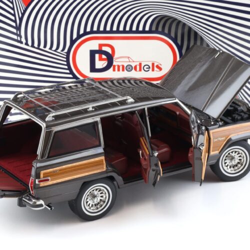 1:18 DD-Models Jeep Grand Wagoneer 1991 Dover grey metallic/ wood DO00102