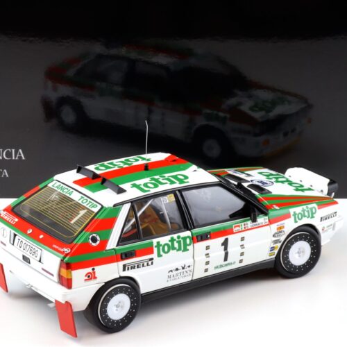 1:18 Kyosho Lancia Delta HF 4WD 1987 Targa Florio #1 TOTIP Cerrato/Cerri 08960C