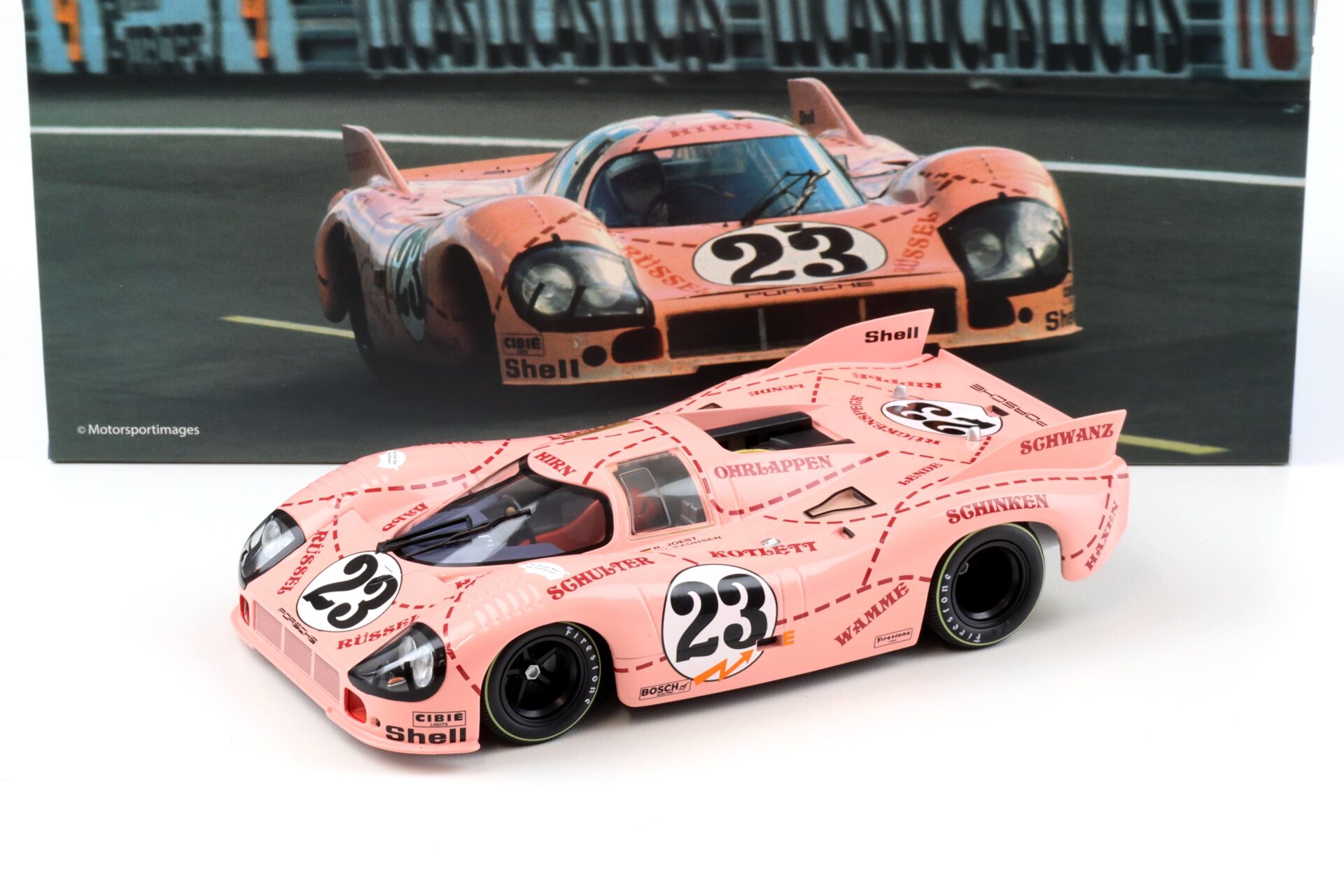 1:18 WERK83 Porsche 917/20 Pink Pig 24h Le Mans 1971 Kauhsen/ Joest #23