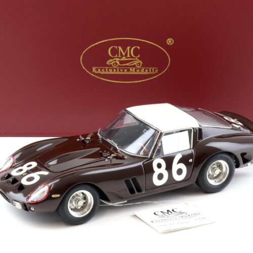 1:18 CMC Ferrari 250 GTO Targa Florio 1962 #86 brown/white M-156