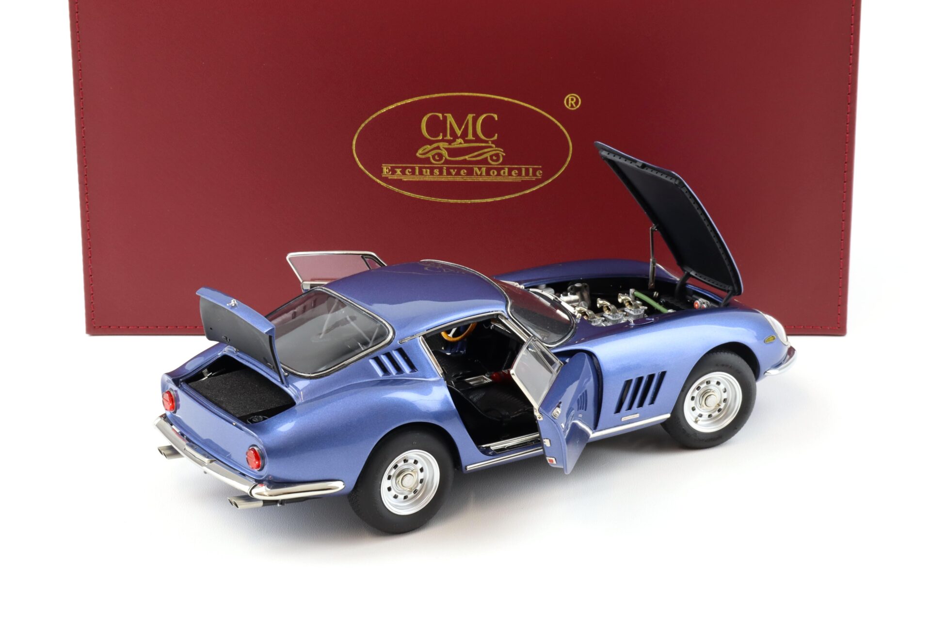 1:18 CMC Ferrari 275 GTB/C Coupe 1966 California blue M-239 - Limited 1000 pcs.