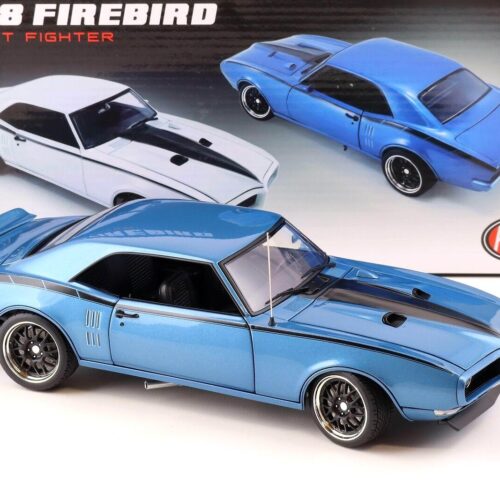 1:18 ACME 1968 Pontiac Firebird Street Fighter Lucerne blue A1805211