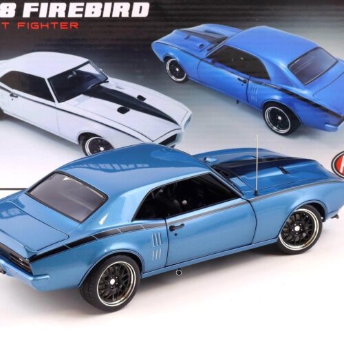 1:18 ACME 1968 Pontiac Firebird Street Fighter Lucerne blue A1805211