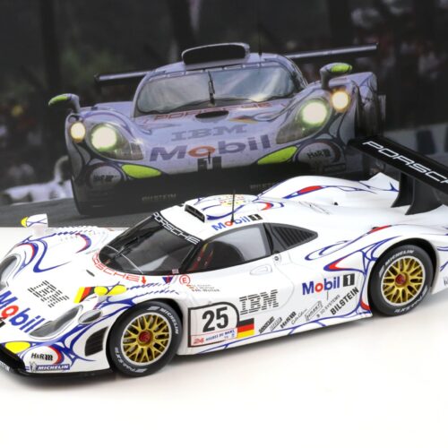 1:18 WERK83 Porsche 911 GT1 #25 - 2nd 24h Le Mans 1998 Wollek/ Müller/ Alzen