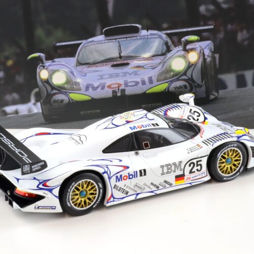 1:18 WERK83 Porsche 911 GT1 #25 - 2nd 24h Le Mans 1998 Wollek/ Müller/ Alzen
