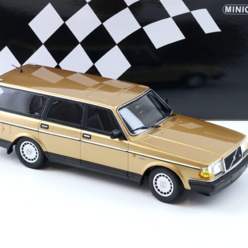 1:18 Minichamps Volvo 240 GL Break Estate 1986 gold metallic