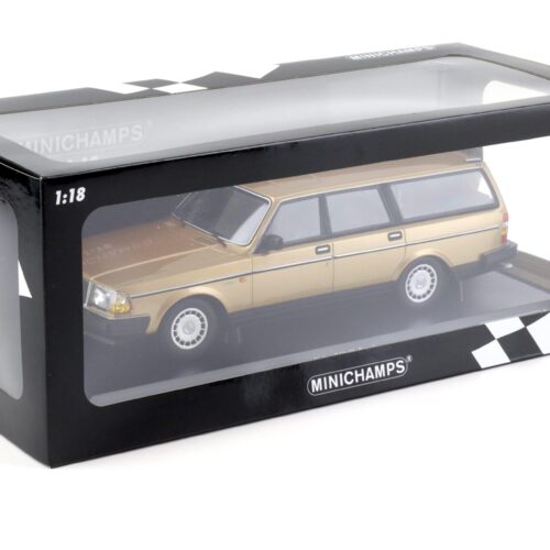 1:18 Minichamps Volvo 240 GL Break Estate 1986 gold metallic