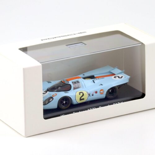1:43 Spark Porsche 917K Winner Daytona 1971 Gulf #2 MAP Porsche Museum