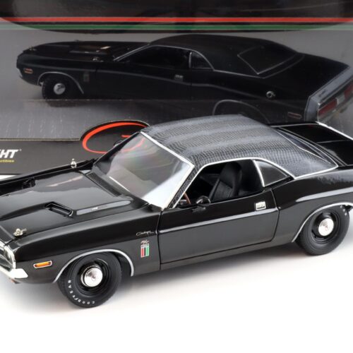 1:18 Greenlight 1970 Dodge Challenger R/T 426 Hemi Coupe THE BLACK GHOST