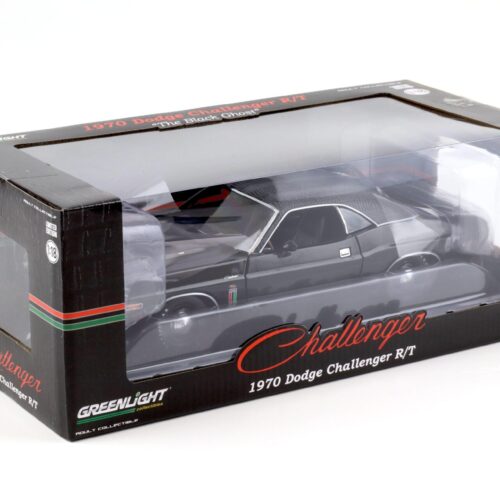 1:18 Greenlight 1970 Dodge Challenger R/T 426 Hemi Coupe THE BLACK GHOST