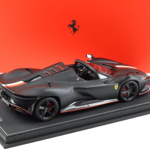 1:18 BBR Ferrari SP3 Daytona Spider Serie Icona C.Leclerc matt black - Limited 216 pcs.
