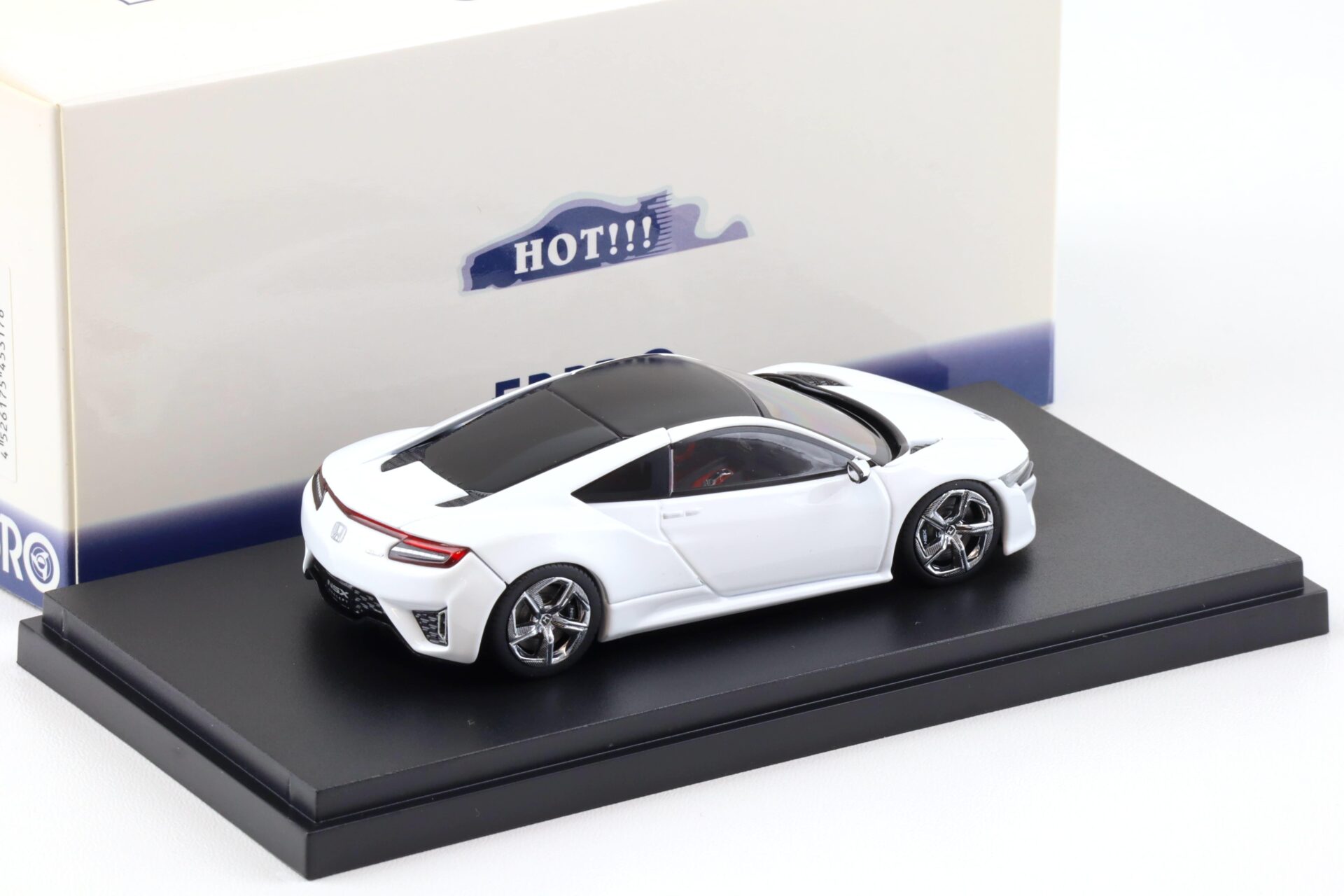 1:43 Ebbro Honda NSX Concept Car 2013 pearl white