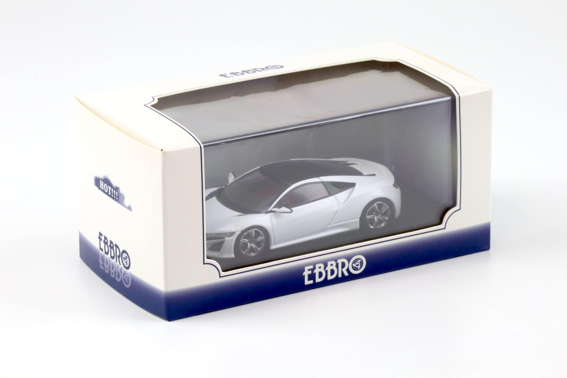 1:43 Ebbro Honda NSX Concept Car 2013 pearl white