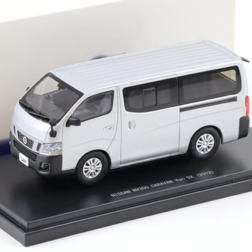 1:43 Ebbro Nissan NV350 Caravan Van DX 2012 silver metallic