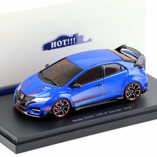 1:43 Ebbro Honda Civic Type R Concept 2014 blue