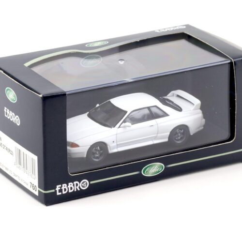 1:43 Ebbro Nissan Skyline GT-R R32 Coupe white 1989 - Image 3