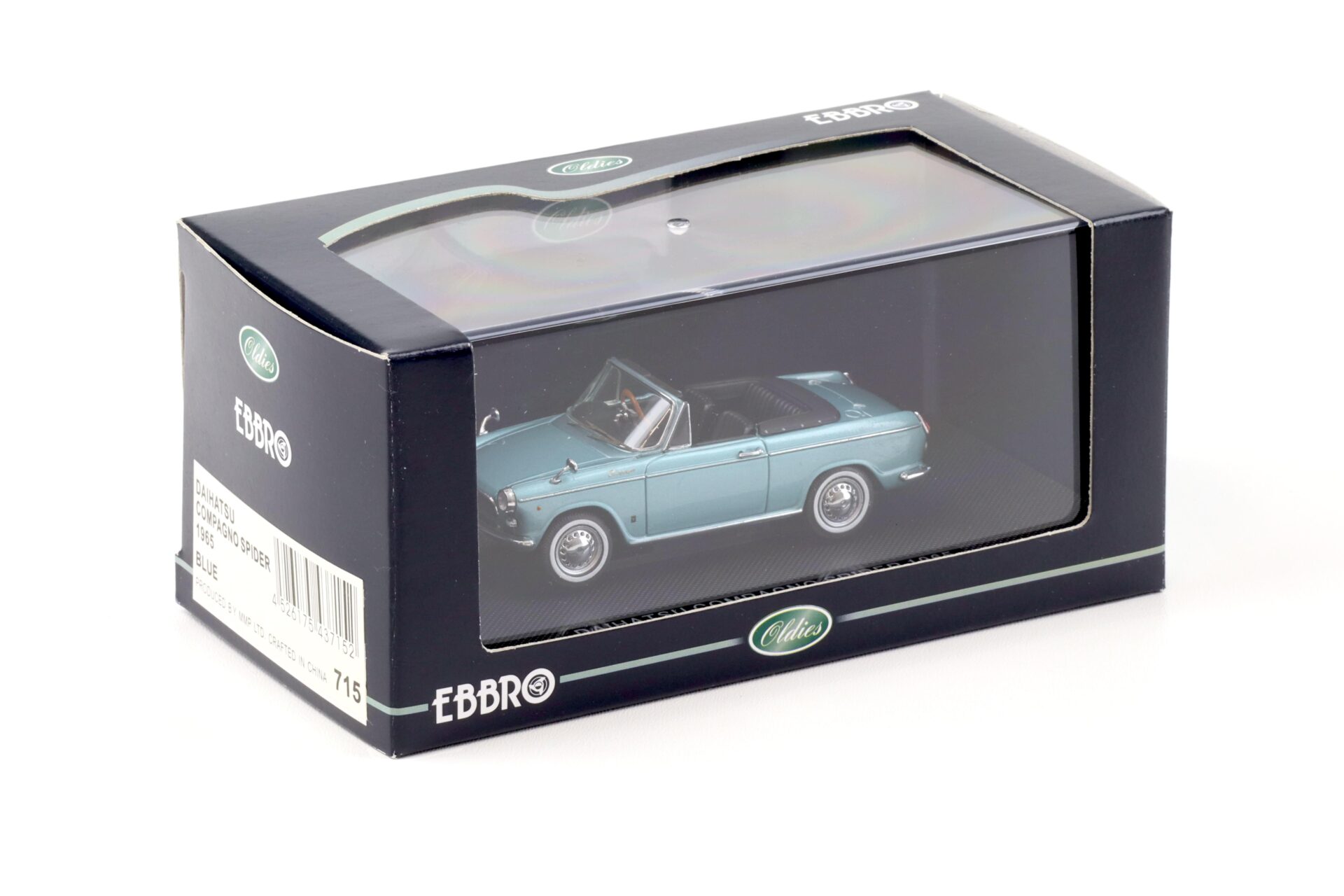 1:43 Ebbro Daihatsu Compagno Spider 1965 blue
