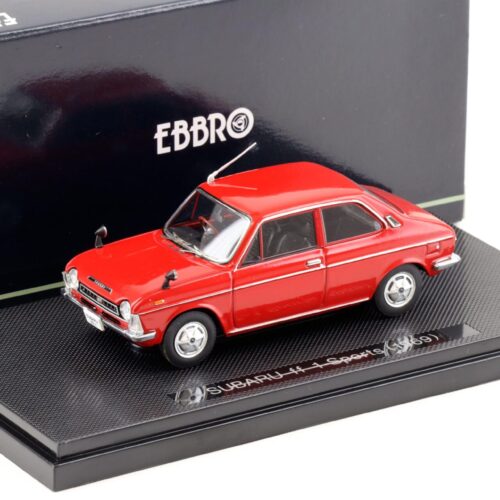 1:43 Ebbro Subaru FF-1 Sports Sedan 2-door 1969 red