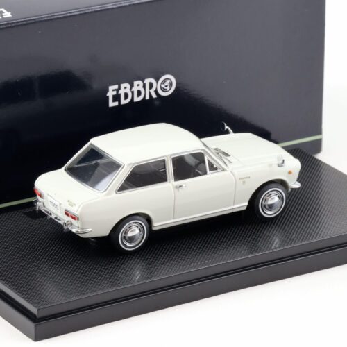 1:43 Ebbro Nissan Datsun Sunny 1000 white 1966 - Image 2