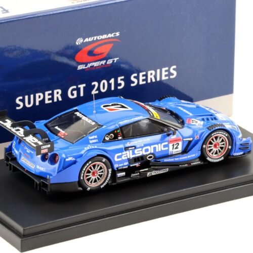 1:43 Ebbro Nissan GT-R Super GT500 Rd.4 Fuji 2015 Calsonic Impuls #12 Yasuda
