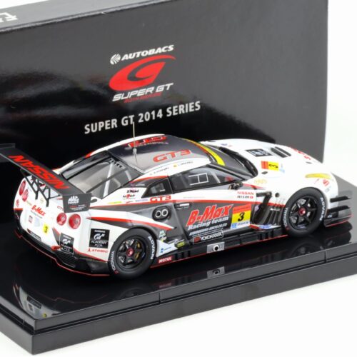 1:43 Ebbro Nissan GT-R R35 Super GT300 B-MAX NDDP 2014 #3 Hoshino/ Ordonez
