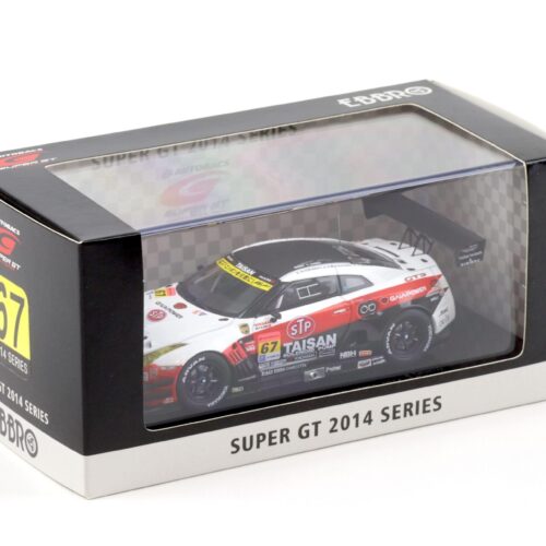 1:43 Ebbro Nissan GT-R R35 Super GT300 STP TAISAN GAIA POWER 2014 #67