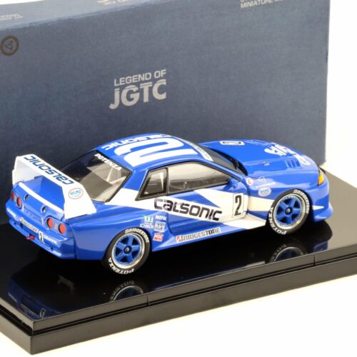 1:43 Ebbro Nissan Skyline GT-R R32 Calsonic Skyline 1993 Rd.4 Fuji Champion #2 - Image 2