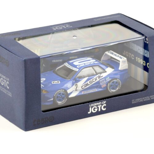 1:43 Ebbro Nissan Skyline GT-R R32 Calsonic Skyline 1993 Rd.4 Fuji Champion #2 - Image 3