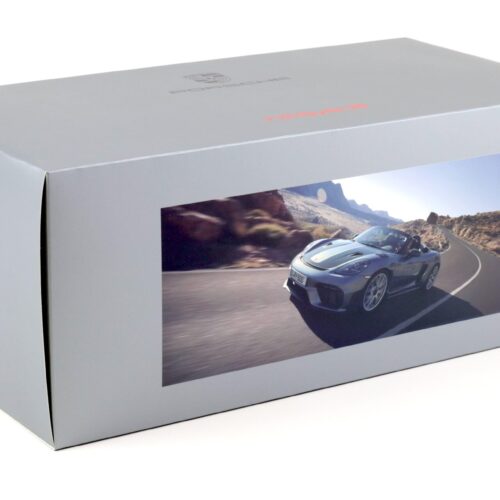 1:18 Spark Porsche 718 Spyder RS (982) vanadium grey/ red interior WAP DEALER