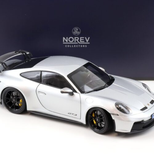 1:18 Norev Porsche 911 (992) GT3 Coupe silver metallic 2021 - Limited 300 pcs.