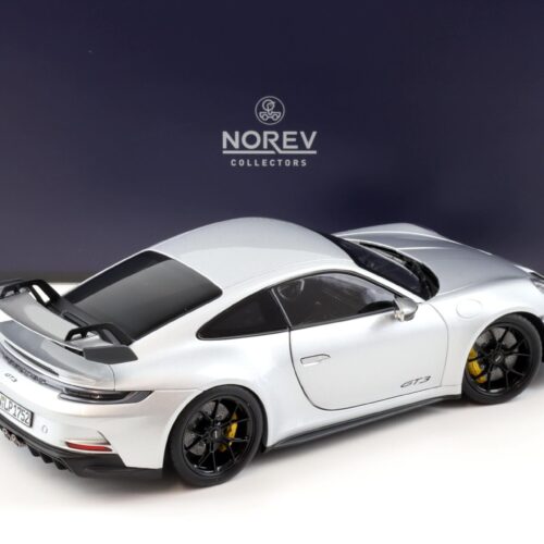1:18 Norev Porsche 911 (992) GT3 Coupe silver metallic 2021 - Limited 300 pcs.