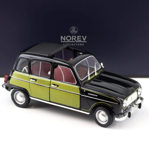 1:18 Norev Renault 4 Parisienne 1963 black / yellow - Limited 200 pcs.