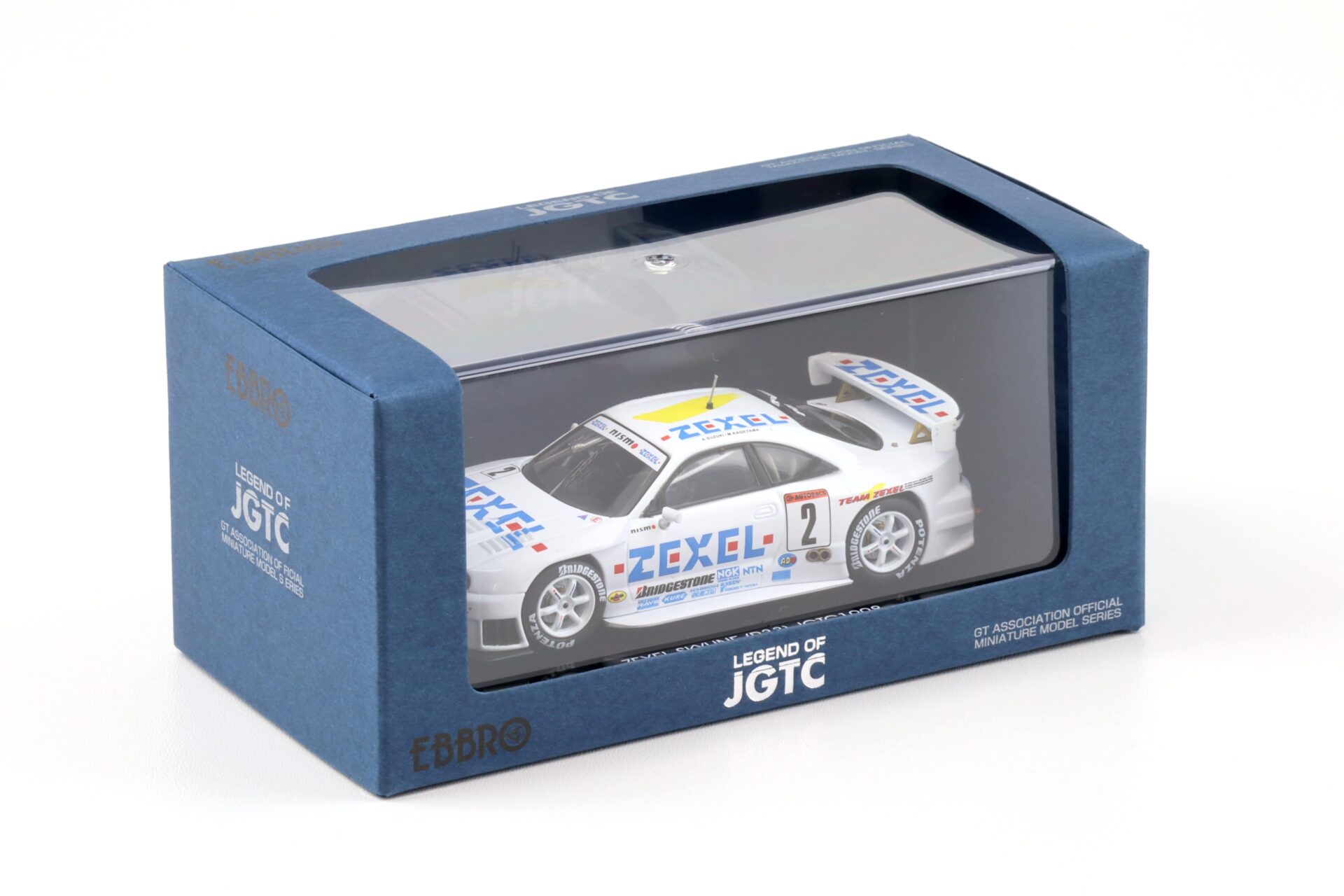 1:43 Ebbro Nissan Skyline R33 ZEXEL Skyline #2 JGTC 1998 LDF Suzuki/ Kageyama