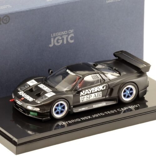 1:43 Ebbro Honda NSX RAYBRIG NSX JGTC 1997 Test Car black - Image 1