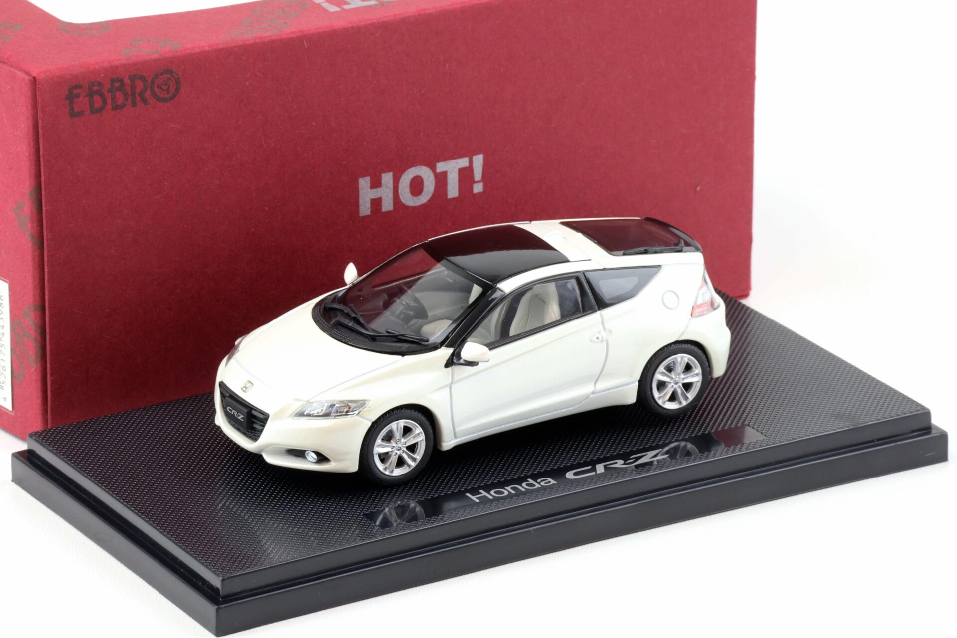1:43 Ebbro Honda CR-Z 2010 white metallic
