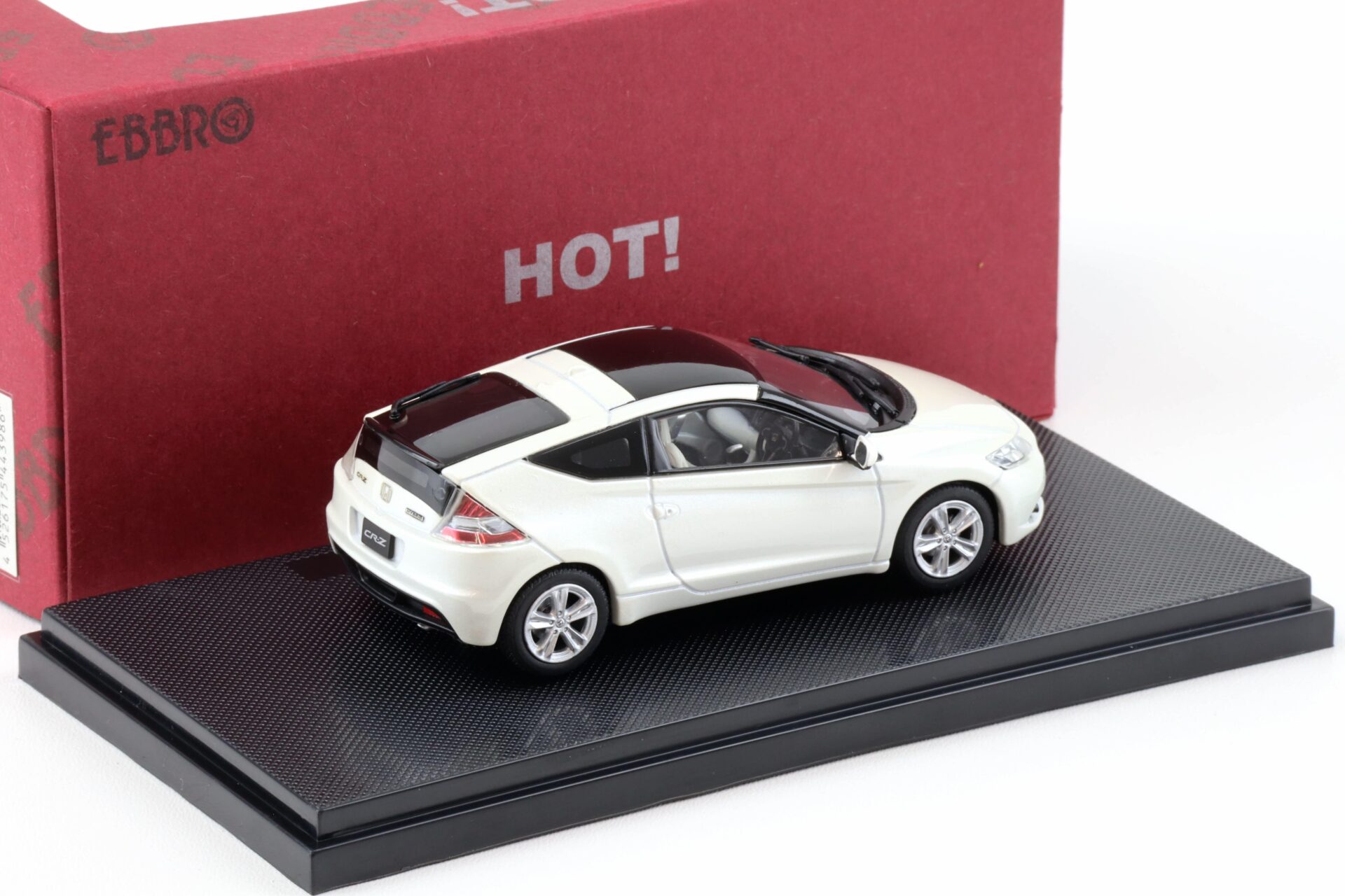 1:43 Ebbro Honda CR-Z 2010 white metallic