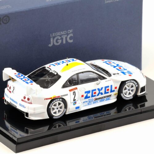 1:43 Ebbro Nissan Skyline R33 ZEXEL Skyline #2 JGTC 1998 white