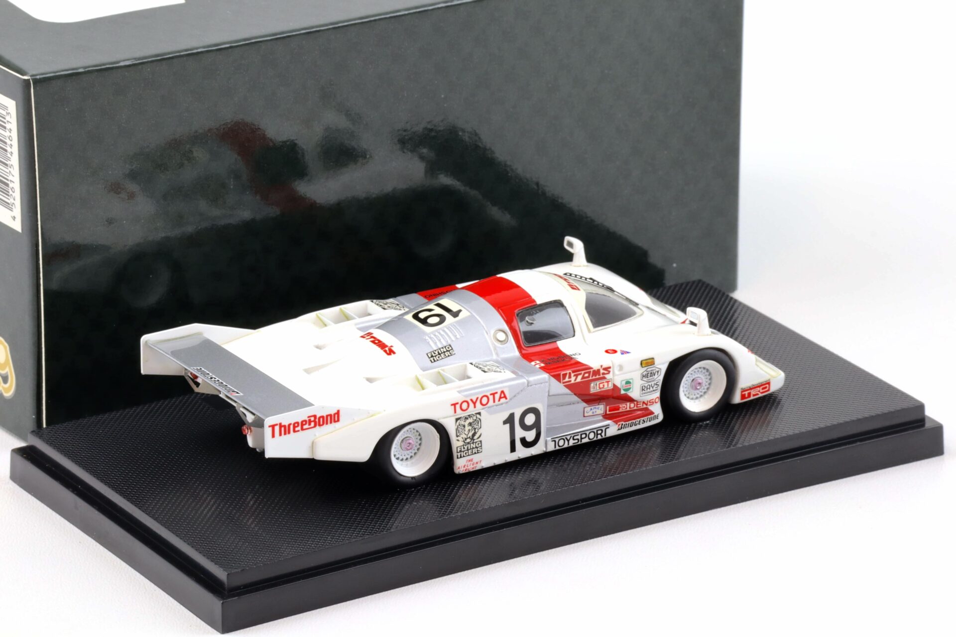 1:43 Ebbro Toyota TOM´S 83C Riverside 1984 Hoshino/ Sekiya #19 white