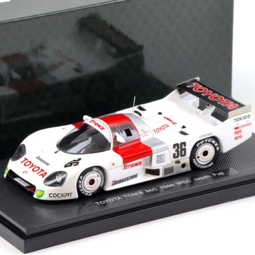 1:43 Ebbro Toyota TOMÂ´S 86C WEC Japan 1986 Fuji Nakajima/Lees/Sekiya #36