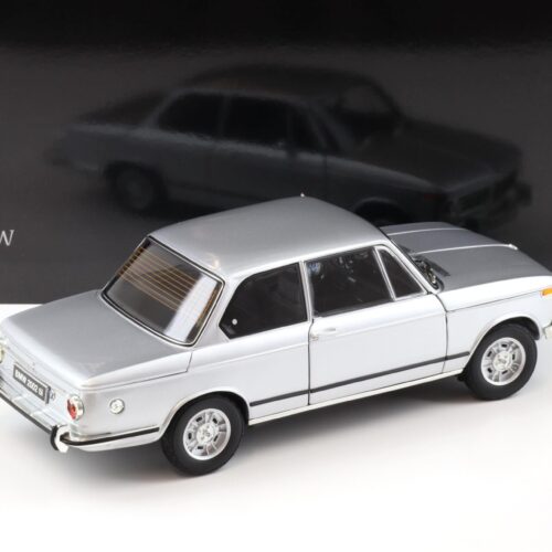 1:18 Kyosho BMW 2002 Tii 1972 silver 08543S