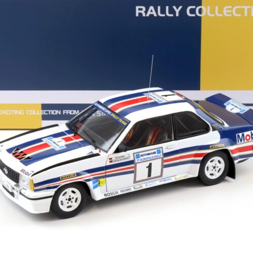1:18 Sun Star Opel Ascona 400 Rally 2nd Rothmans Acropolis 1982 World Champ Röhrl/ Geistdörfer
