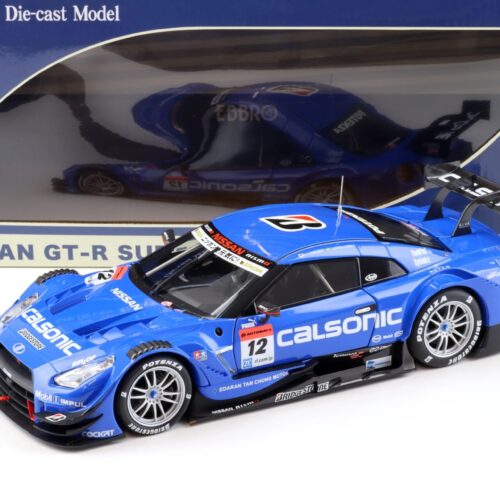 1:18 Ebbro Nissan GT-R Super GT500 2015 Rd.1 Okayama CALSONIC IMPUL #12