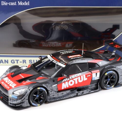 1:18 Ebbro Nissan GT-R Super GT500 2015 Okayama Test #1 MOTUL AUTECH