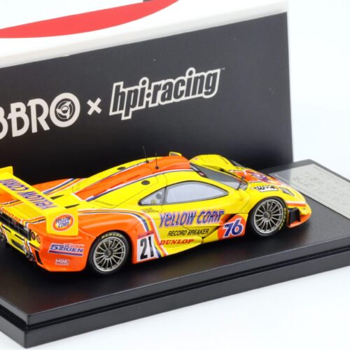 1:43 Ebbro x HPI Racing McLaren F1 GTR 2001 JGTC #21 Hattori/ Hitotsuyama