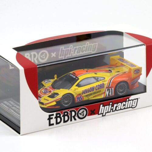 1:43 Ebbro x HPI Racing McLaren F1 GTR 2001 JGTC #21 Hattori/ Hitotsuyama