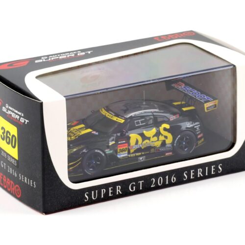 1:43 Ebbro Nissan GT-R Super GT300 RUNUP Group&DOES #360 Shibata/Tanaka 2016