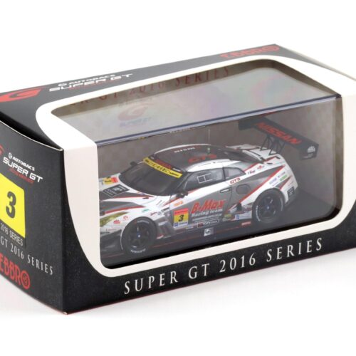 1:43 Ebbro Nissan GT-R Super GT300 B-MAX NDDP #3 Hoshino/ Mardenborough 2016